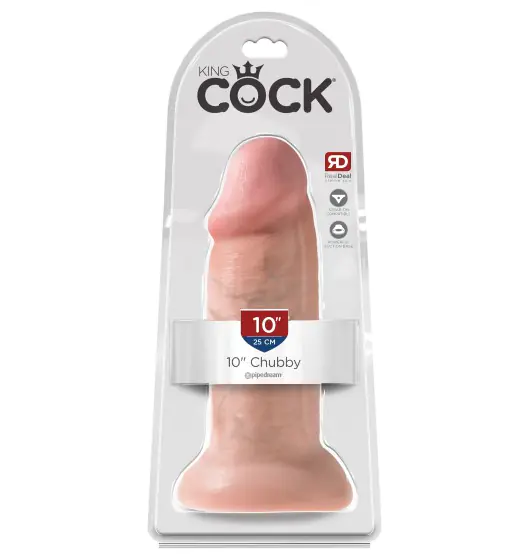⁨King Cock 10 inch Chubby Flesh⁩ w sklepie Wasserman.eu