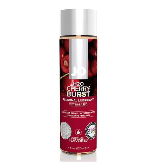 ⁨System JO H2O Lubricant Cherry 120 ml⁩ w sklepie Wasserman.eu