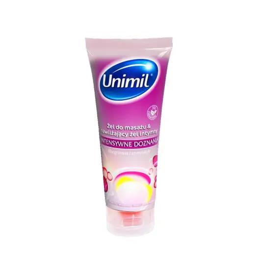 ⁨Unimil 2in1 massage &  intimate gel 200ml⁩ at Wasserman.eu