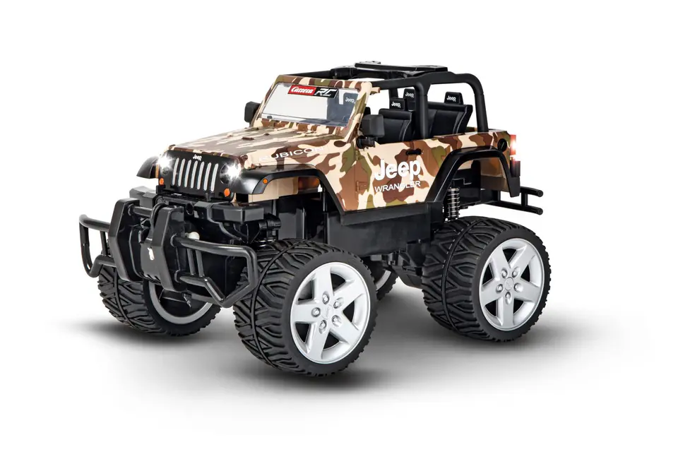 Carrera RC 2,4 GHz Jeep Wrangler Rubicon camouf at Wasserman.eu