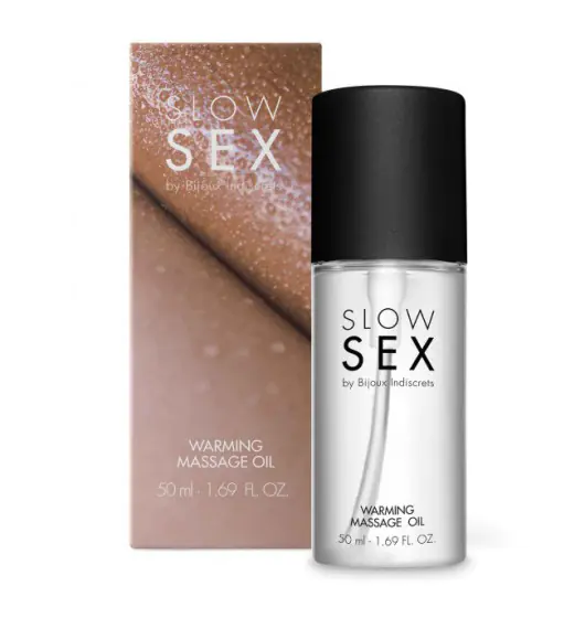 ⁨Slow Sex Warming Massage Oil⁩ at Wasserman.eu