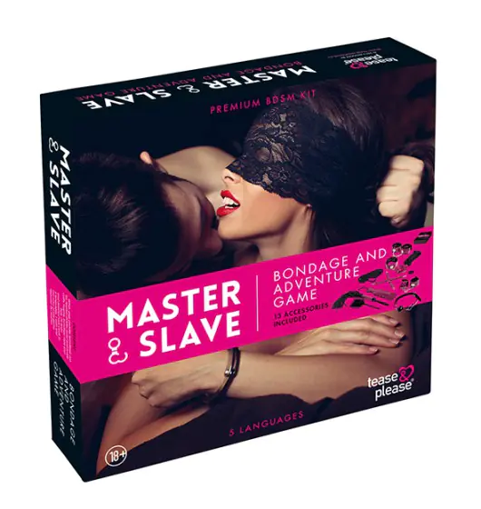 ⁨Master & Slave Bondage Game Magenta (NL-EN-DE-FR-ES)⁩ at Wasserman.eu