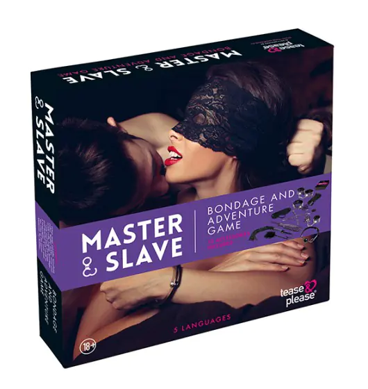 ⁨Master & Slave Bondage Game Purple (NL-EN-DE-FR-ES)⁩ at Wasserman.eu