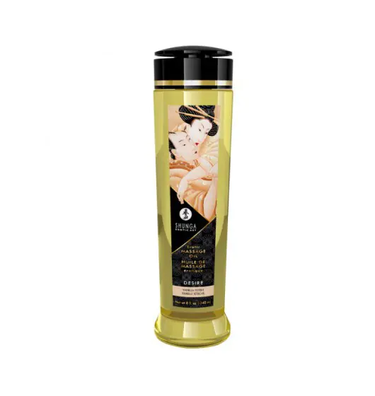 ⁨Shunga Erotic Massage Oil Desire / Vanilla 240ml⁩ at Wasserman.eu