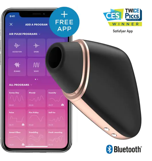 ⁨Satisfyer Love triangle black incl. Bluetooth and App⁩ w sklepie Wasserman.eu