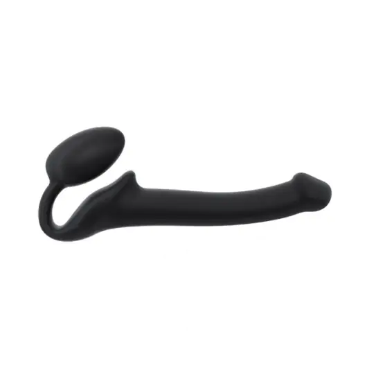 ⁨Strap-on-me Silicone bendable strap-on Black S⁩ at Wasserman.eu