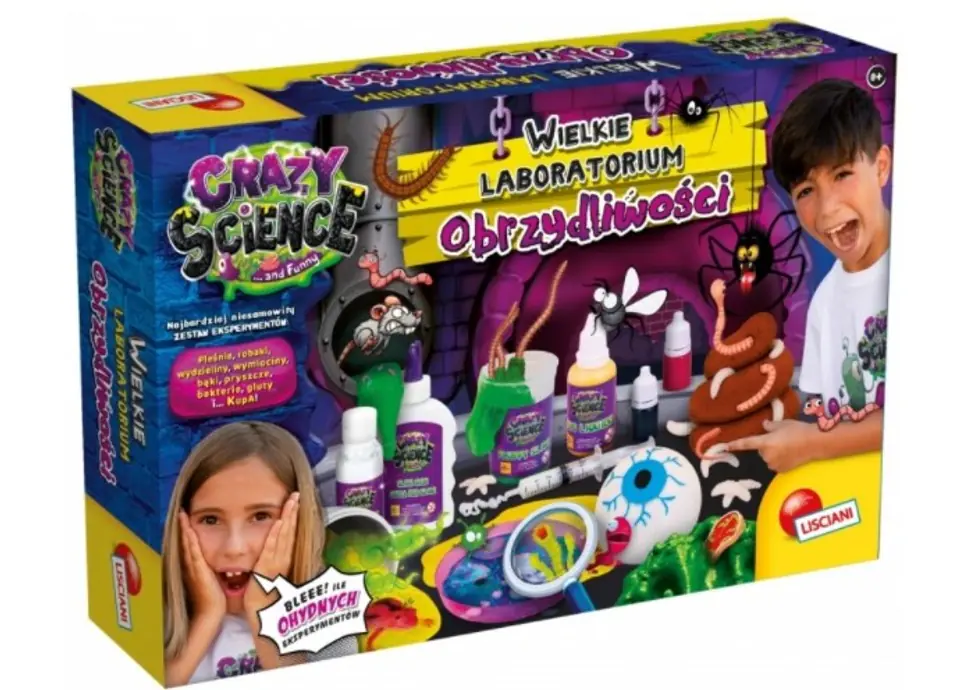 Zestaw naukowy Crazy Science Laboratorium obrzydliwości w sklepie Wasserman.eu