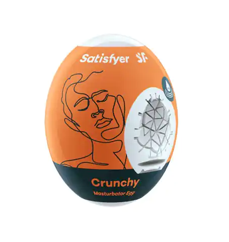 ⁨Satisfyer Masturbator Egg Crunchy⁩ w sklepie Wasserman.eu