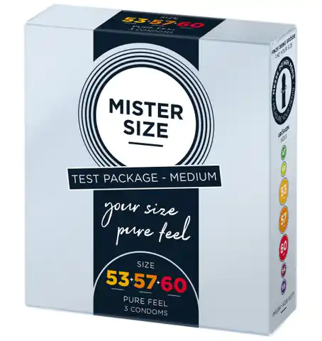 ⁨Mister.Size Testbox 53-57-60 3 Condoms⁩ w sklepie Wasserman.eu