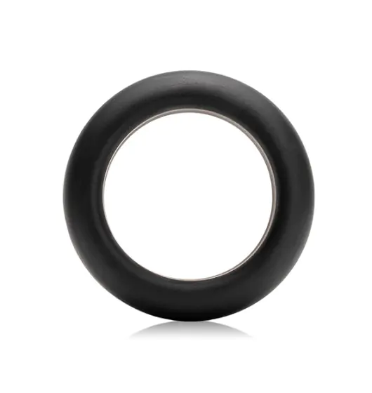 ⁨Je Joue Maximum Stretch Silicone Cock Ring Black⁩ at Wasserman.eu