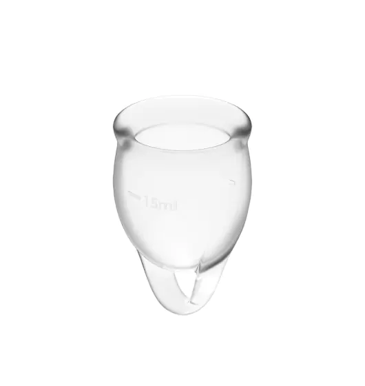 ⁨Feel Confident Menstrual Cup Set Transparent⁩ at Wasserman.eu