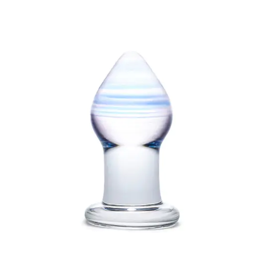 ⁨Glas - Amethyst Rain Glass Butt Plug⁩ w sklepie Wasserman.eu