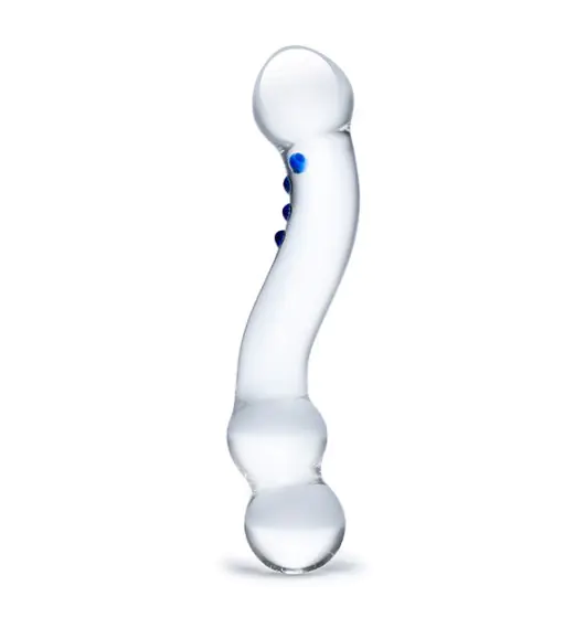 ⁨Glas - Curved G-Spot Glass Dildo⁩ at Wasserman.eu