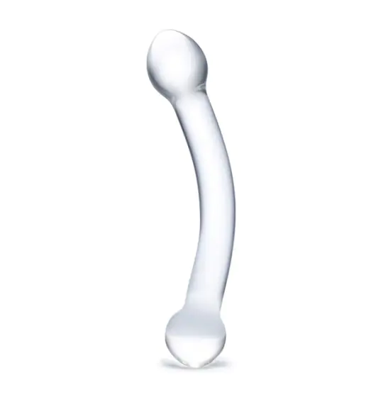 ⁨Glas - Curved G-Spot Stimulator Glass Dildo⁩ w sklepie Wasserman.eu