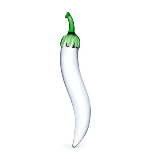 ⁨Glas - Glass Naturals Chili Pepper Glass Dildo⁩ at Wasserman.eu