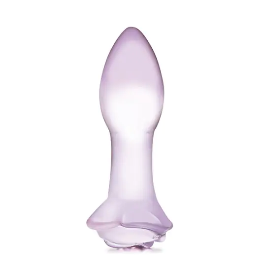 ⁨Glas - Rosebud Glass Butt Plug⁩ w sklepie Wasserman.eu