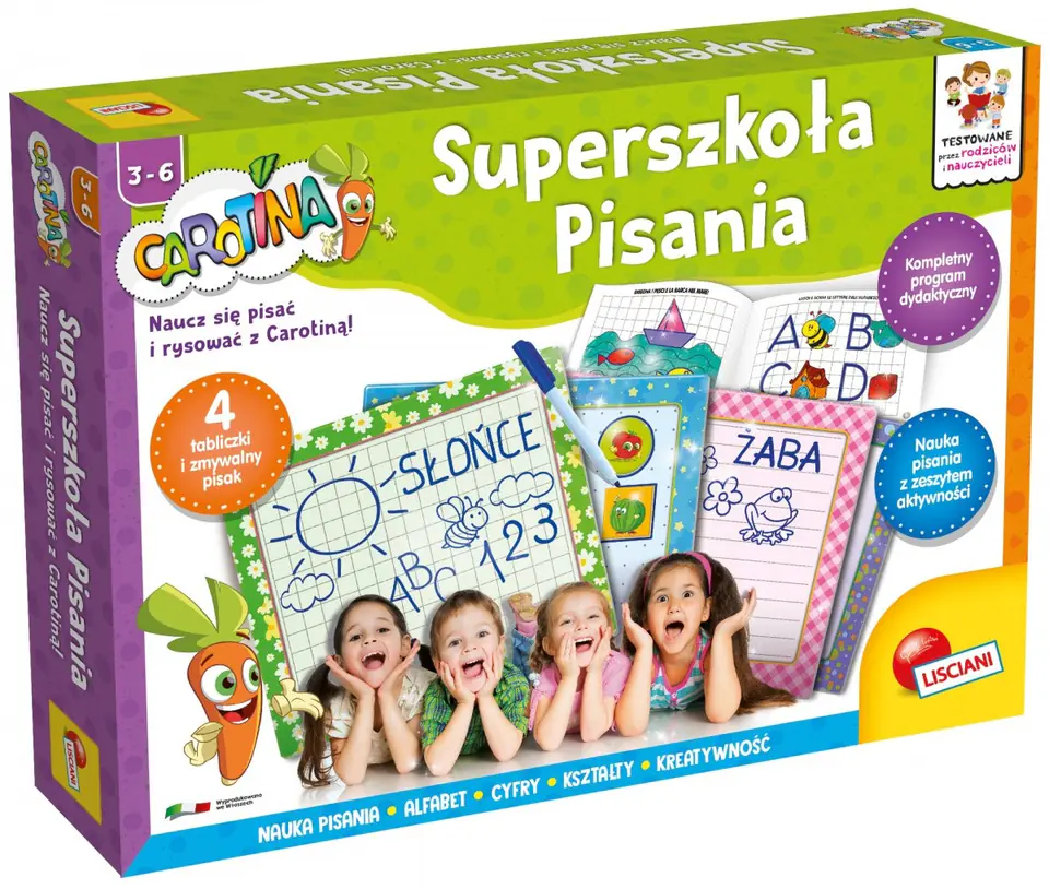Educational kit Carotina Superschool of writing at Wasserman.eu