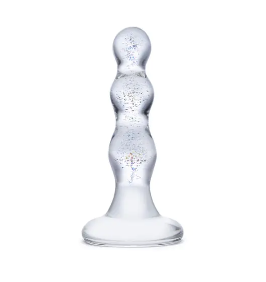 ⁨Glas - Triple Play Beaded Glass Butt Plug⁩ at Wasserman.eu