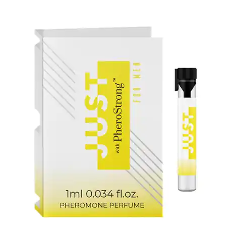 ⁨Just with PheroStrong for Men 1ml⁩ at Wasserman.eu