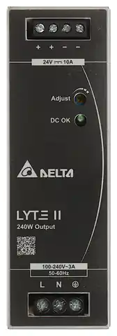 ⁨ZASILACZ IMPULSOWY DRL-24V240W-1EN LYTE II Delta Electronics⁩ w sklepie Wasserman.eu
