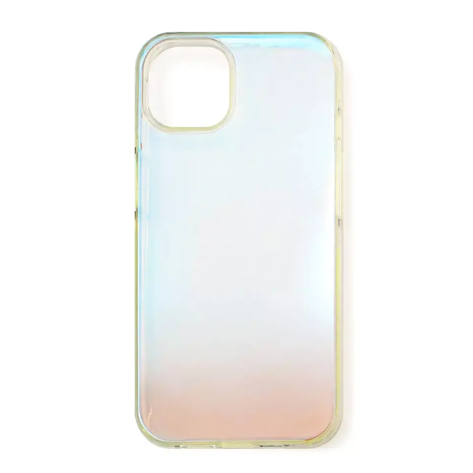 ⁨Aurora Case Case for iPhone 13 Pro Max Gel Iridescent Cover Blue⁩ at Wasserman.eu