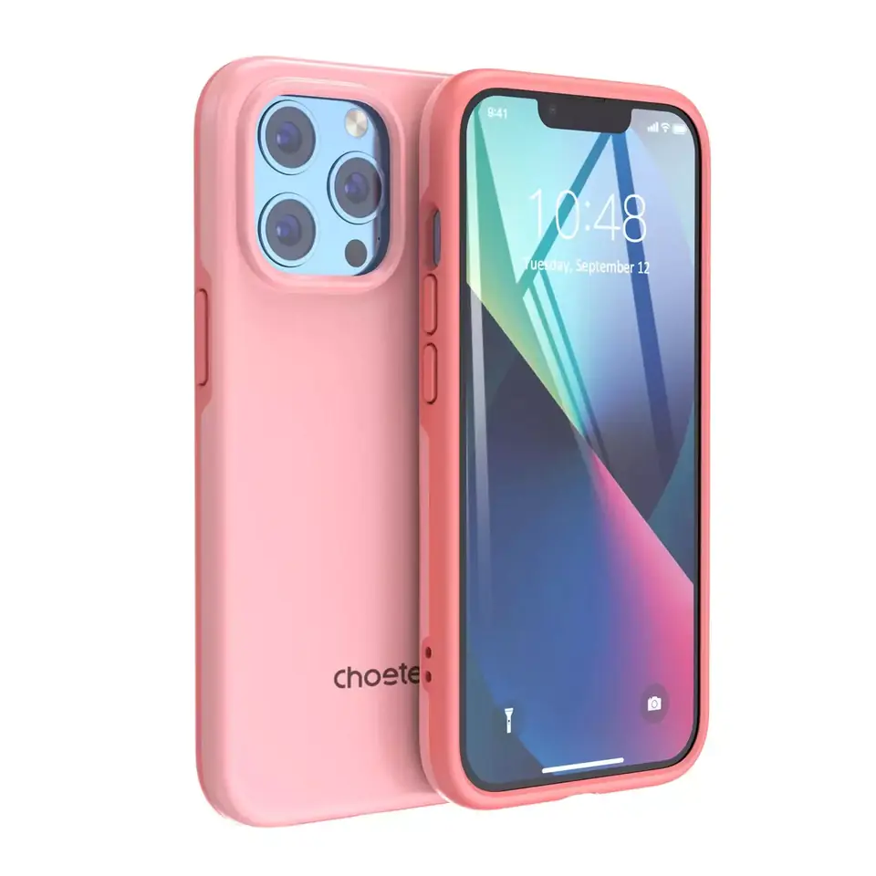 ⁨Choetech MFM Anti-drop Case Made For MagSafe for iPhone 13 Pro Pink (PC0113-MFM-PK)⁩ at Wasserman.eu