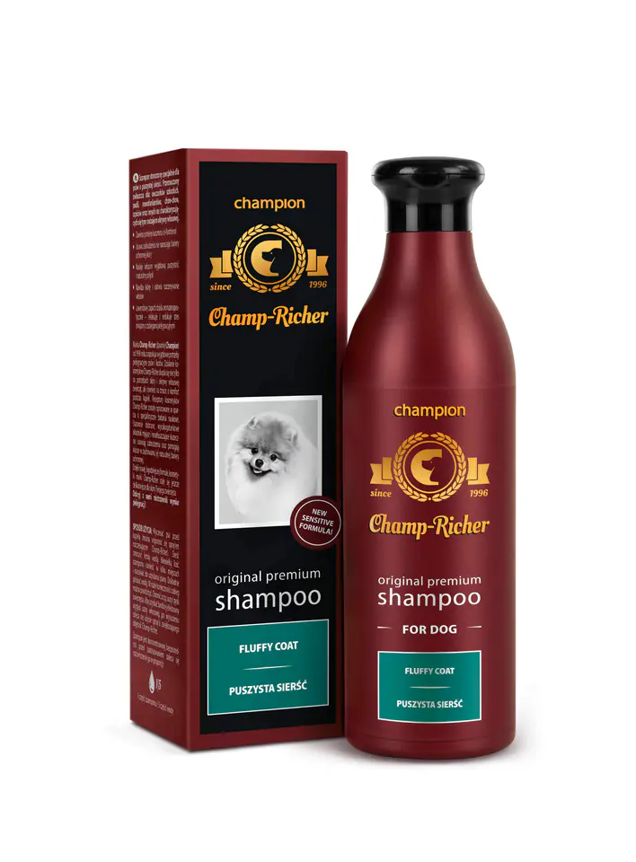 ⁨CHAMP-RICHER (CHAMPION) shampoo fluffy coat 250 ml⁩ at Wasserman.eu