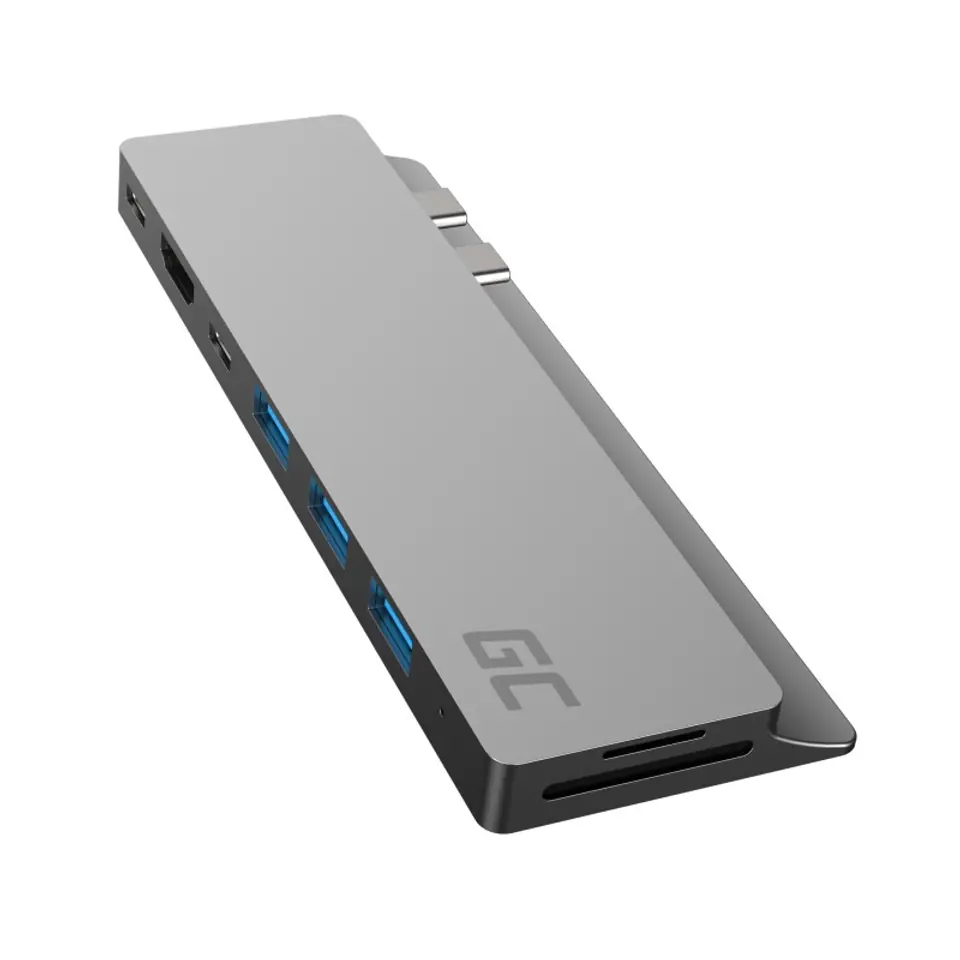 GC HUB USB-C Adapter - Thunderbolt3, USB-C, HDMI, PD for Macbook at Wasserman.eu