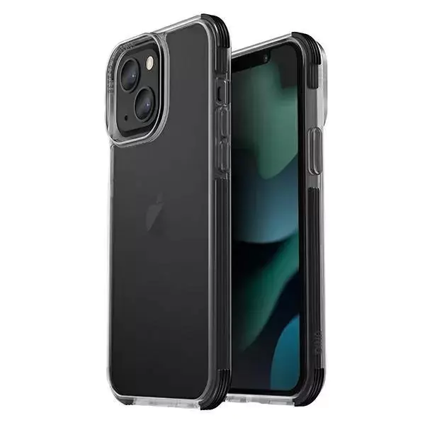 ⁨UNIQ etui Combat iPhone 13 mini 5,4" czarny/carbon black⁩ w sklepie Wasserman.eu