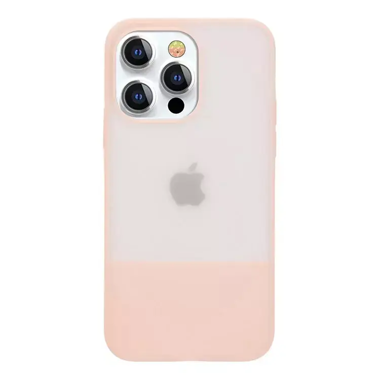 ⁨Kingxbar Plain Series Case for iPhone 13 silicone case pink⁩ at Wasserman.eu