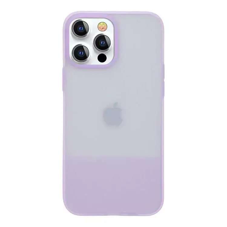 ⁨Kingxbar Plain Series Case for iPhone 13 Pro Silicone Case Purple⁩ at Wasserman.eu