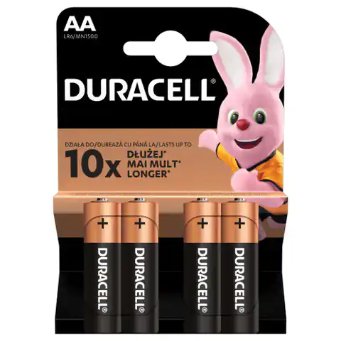 ⁨Bateria DURACELL Basic AA/LR06 K4⁩ w sklepie Wasserman.eu