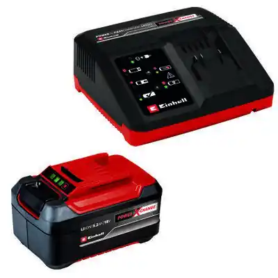 ⁨Battery & charger set 18V ACU 5.2Ah 4A/cordless tool battery / charger EINHELL⁩ at Wasserman.eu
