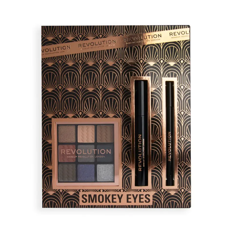 ⁨Makeup Revolution Christmas Set Smokey Eyes Set 1op.⁩ at Wasserman.eu