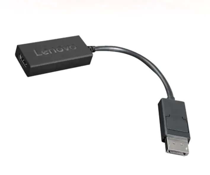 ⁨Lenovo | Lenovo adapter - DisplayPort / HDMI - 22.5 cm⁩ w sklepie Wasserman.eu