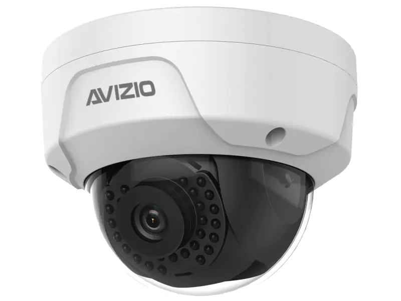 Kamera IP mini kopułkowa, 2 Mpx, 2.8mm, IK10 wandaloodporna, obiektyw stały AVIZIO - AVIZIO w sklepie Wasserman.eu