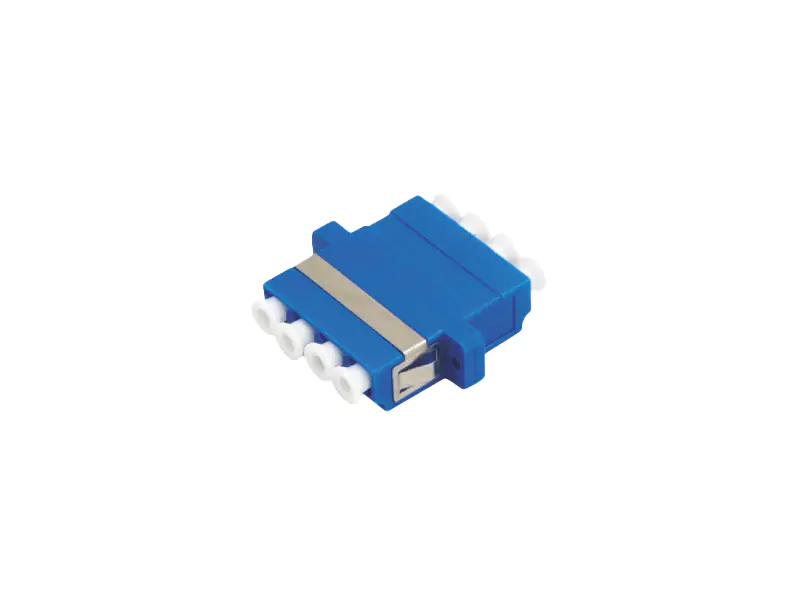 ⁨Single-mode SM LC quad ALANTEC - ALANTEC Fiber Optic Adapter⁩ at Wasserman.eu