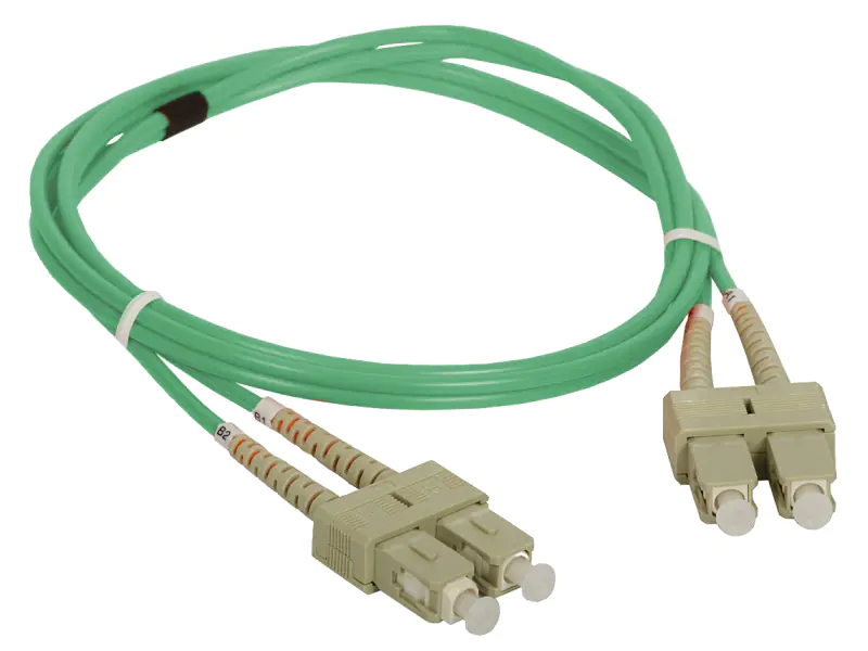 ⁨Patch cord MM OM3 SC-SC duplex 50/125 1.0m ALANTEC - ALANTEC⁩ w sklepie Wasserman.eu