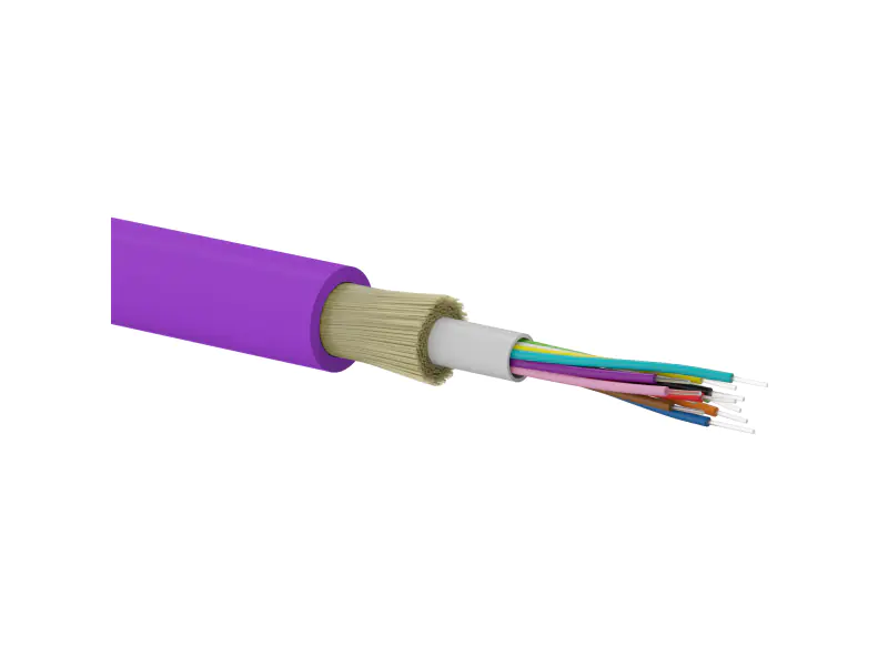 ⁨Kabel światłowodowy OM4 B2ca U-DQ(ZN)BH uniwersalny trudnopalny "FireHardy" MM 24G 50/125 LSOH ALANTEC - ALANTEC⁩ w sklepie Wasserman.eu