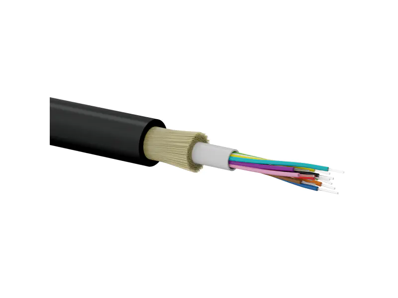 ⁨OS2 universal fiber optic cable ZW-NOTKtsdD / U-DQ(ZN)BH - SM 24J 9/125 LSOH ALANTEC - ALANTEC⁩ at Wasserman.eu