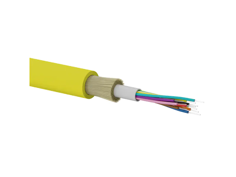 ⁨Fiber optic cable B2ca single mode universal flame retardant "FireHardy" ZW-NOTKtsdD / U-DQ(ZN)BH - SM 8J 9/125 LSOH ALANTEC - ALANTEC⁩ at Wasserman.eu