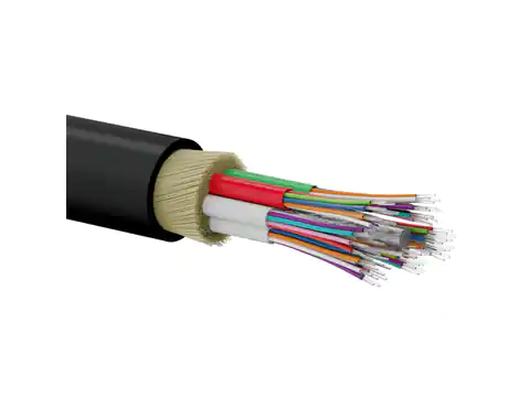 ⁨Kabel światłowodowy OS2 zewnętrzny Z-XOTktsdD SM 48J 9/125 PE ALANTEC⁩ w sklepie Wasserman.eu