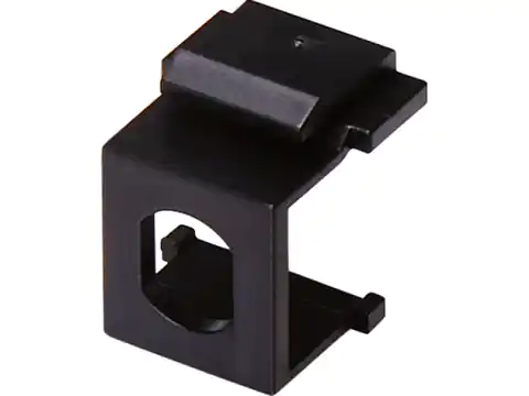 ⁨Adapter mocowania typu keystone pod adapter ST simplex, kolor czarny ALANTEC - ALANTEC⁩ w sklepie Wasserman.eu