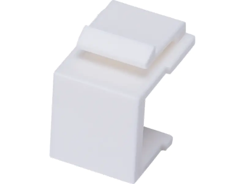 ⁨Keystone hole plug adapter, white ALANTEC - ALANTEC⁩ at Wasserman.eu