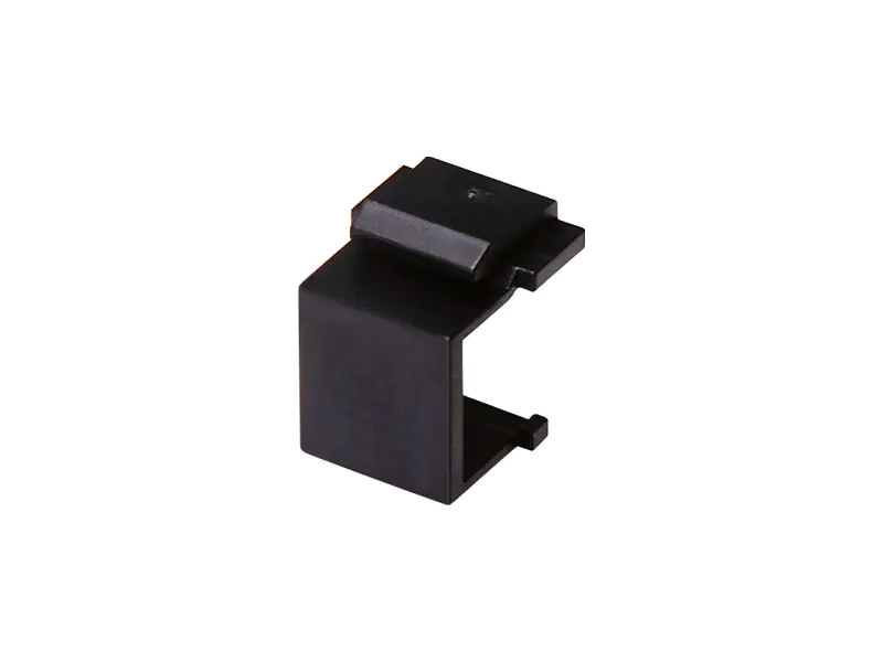 ⁨Keystone hole plug adapter, black ALANTEC - ALANTEC⁩ at Wasserman.eu