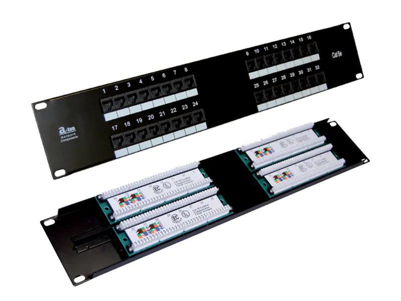 ⁨UTP Patch Panel Cat5e 32 LSA 2U ports ALANTTEC - ALANTEC⁩ at Wasserman.eu