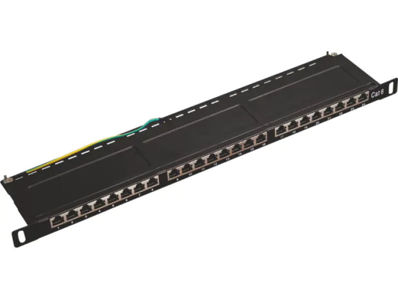 ⁨Patch panel OPTIMUM STP Cat.5e 24 ports 0.5U ALANTEC - ALANTEC⁩ at Wasserman.eu