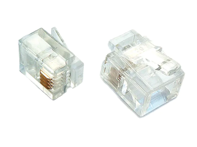 RJ11 wtyk telefoniczny 6P4C ALANTEC - ALANTEC w sklepie Wasserman.eu