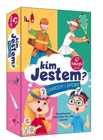 Gra towarzyska Kim Jestem Zawody i sport w sklepie Wasserman.eu