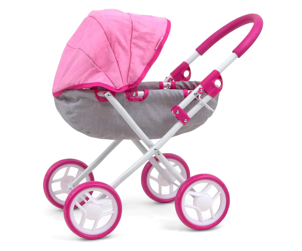 ⁨Dori Prestige Pink doll stroller⁩ at Wasserman.eu